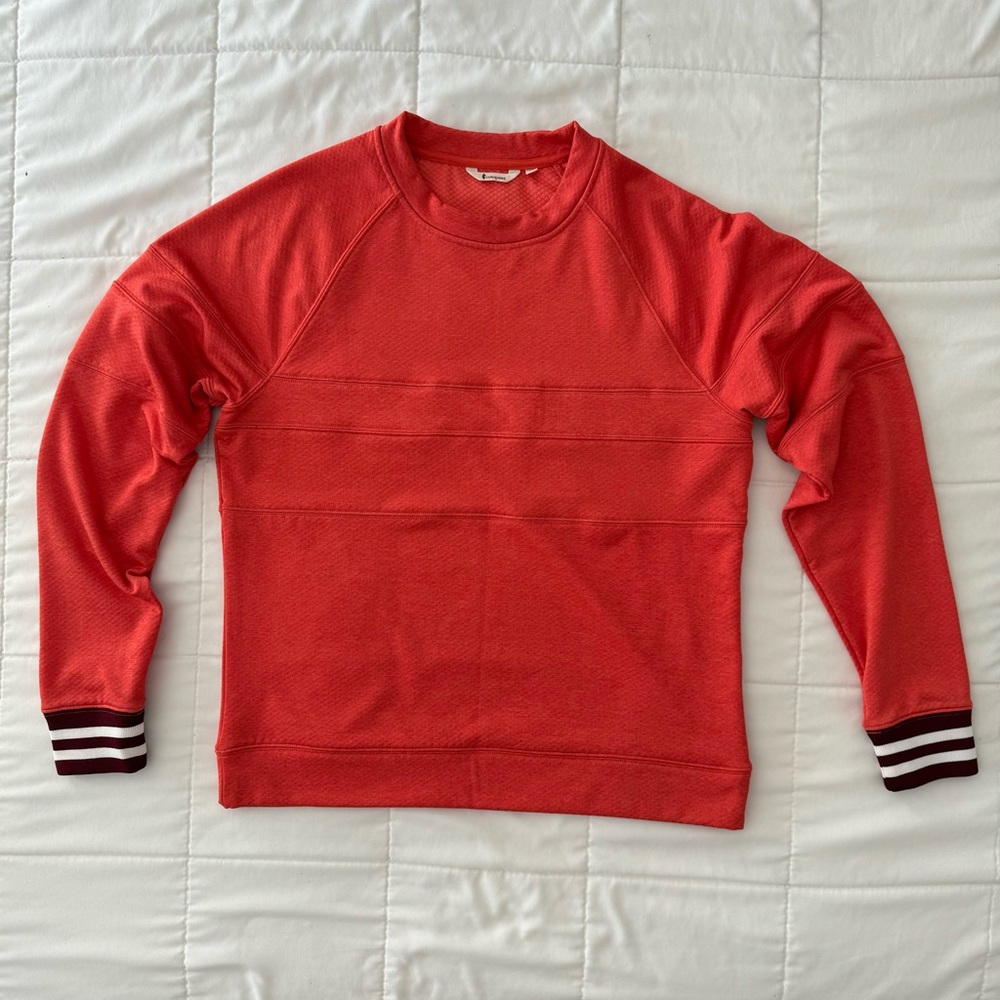 Cotopaxi Bandera Crew Sweatshirt | Orange | Women’s Size M